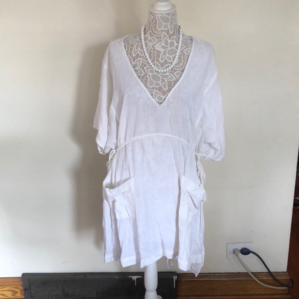 Free People Cream Dress or Cover Up